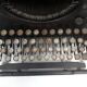 Old typewriter Underwood azerty