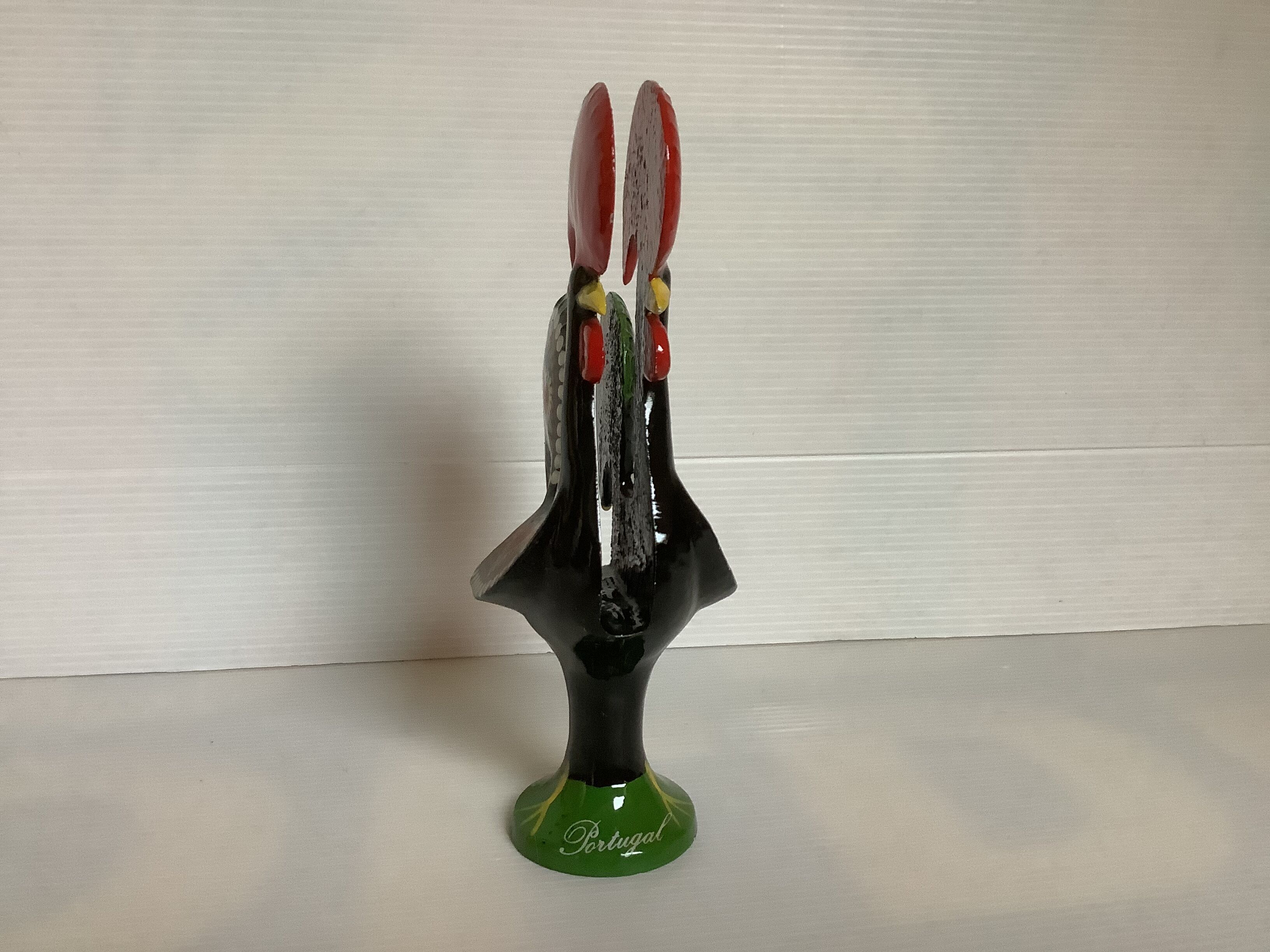 Cast iron rooster letter rack