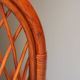 Wicker armchairs by Gervasoni, Italy, 1970s, set of 2.