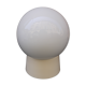 Applique en verre blanc