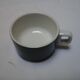 4 tasses bistrot bleu nuit et blanches