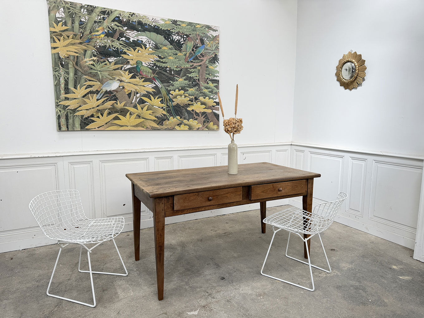Table de ferme en chêne, 1930