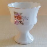 Set de 4 coquetiers en porcelaine