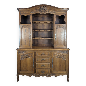 Carved Norman buffet Neo-rustic