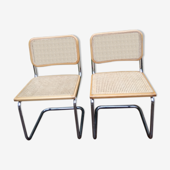 Chaises de Marcel Breuer B32