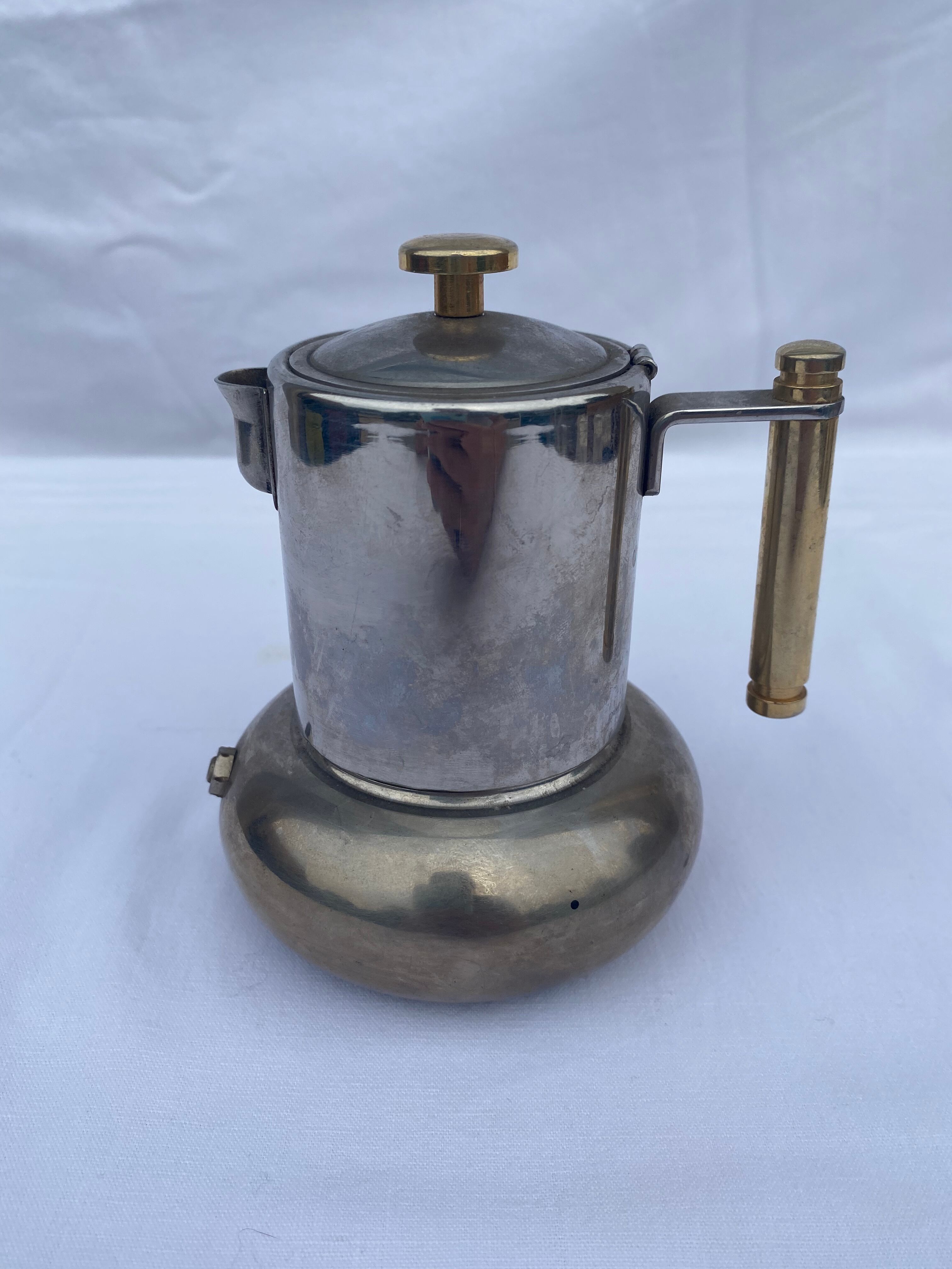 Italian stainless steel coffee maker