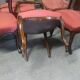 Set of 7 solid walnut chairs circa 1870