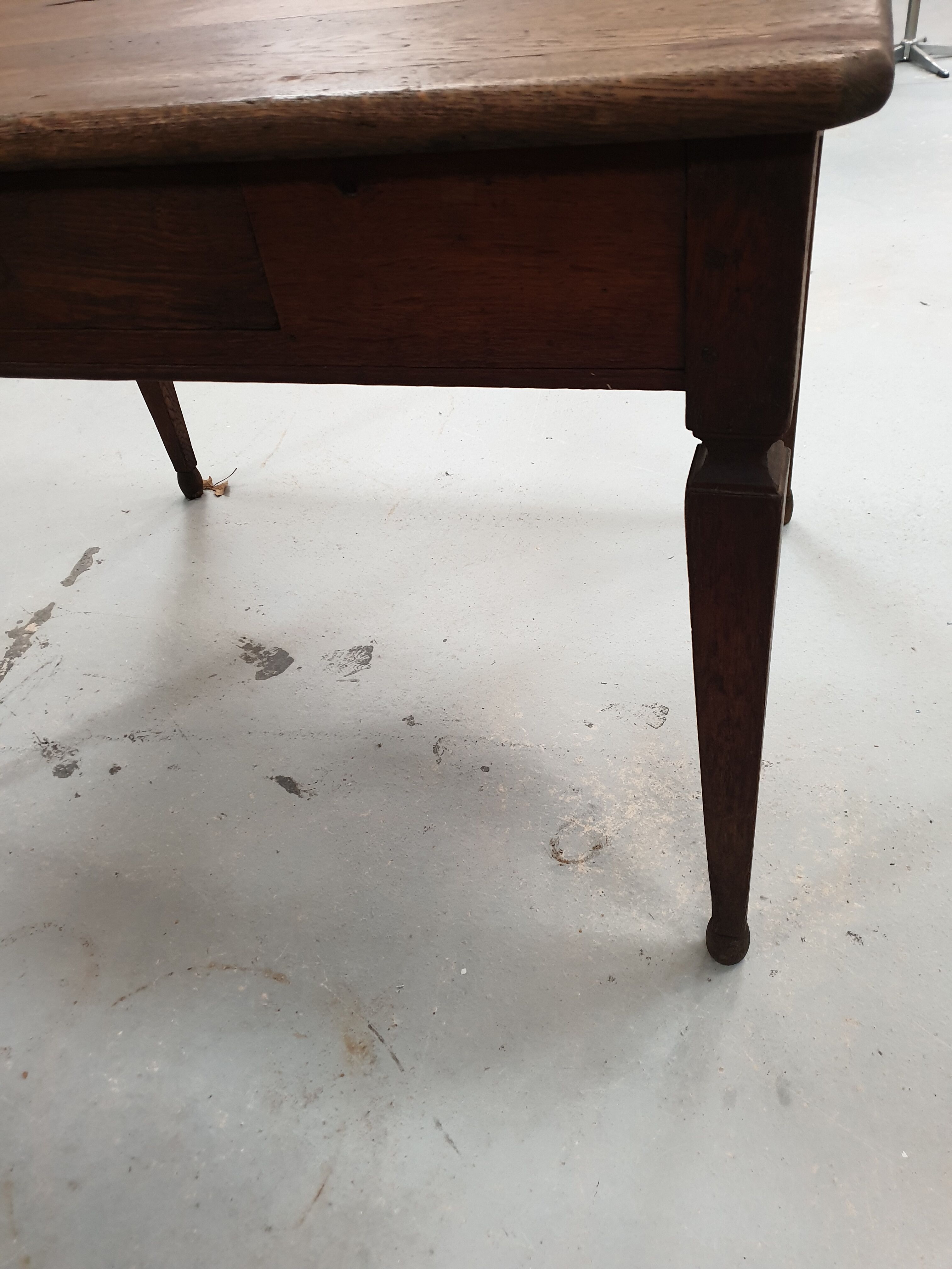 Late XIX debut XX farm table