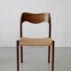 JL Møller dining chairs model 71, rosewood