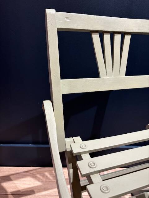 Chaise Pliante Enfant 1950