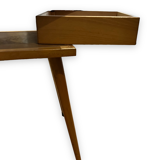Vintage scandinavian light wood worker