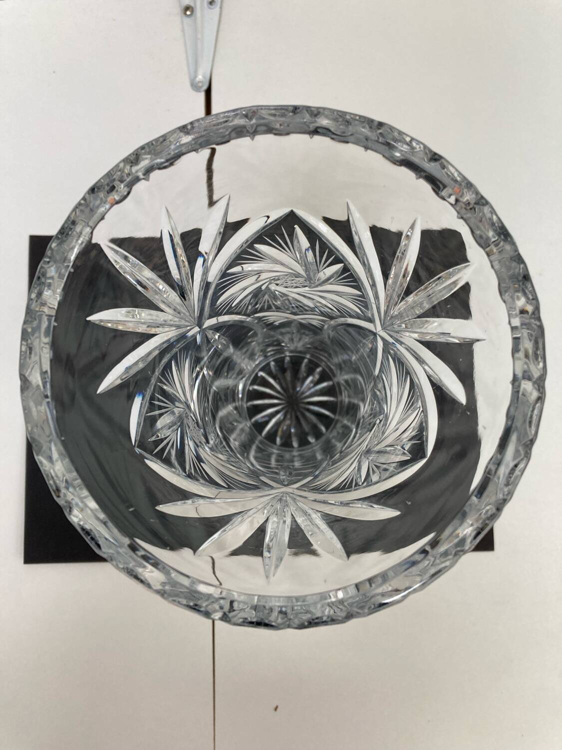 Élégance vase en cristal taille main vintage 70/80’S