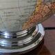 Globe Art Déco avec éclairage