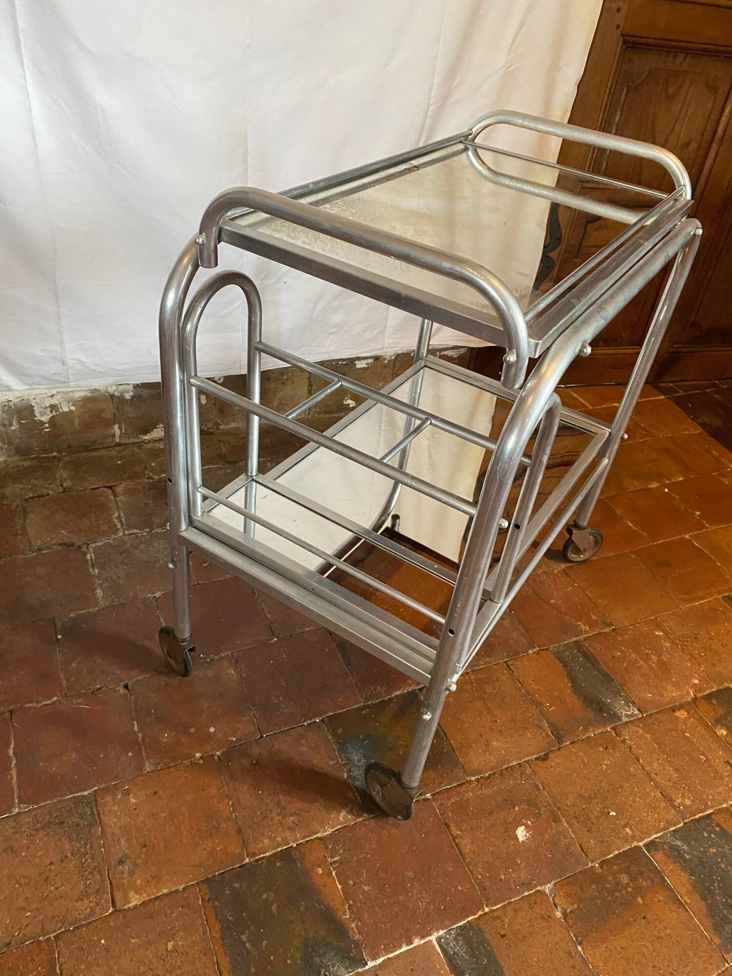 Desserte roulante années 50