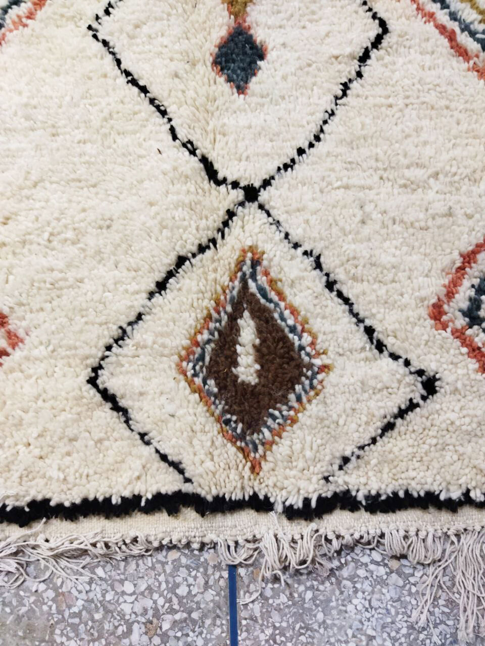 Moroccan berber carpet 239x140cm