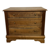 Small vintage wooden chest of drawers 3 drawers