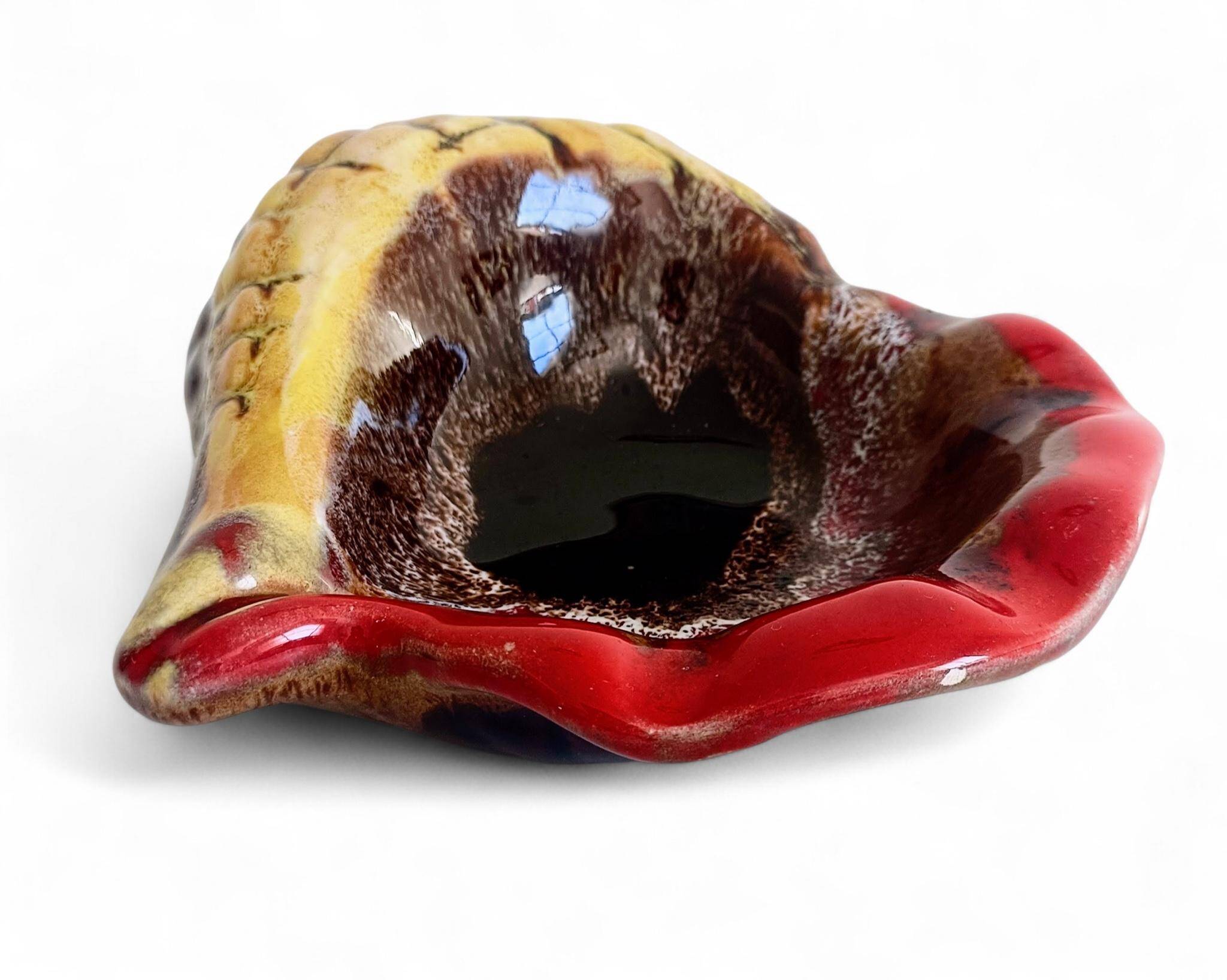 Mid-Century Vallauris “Sea Shell” Vide-Poche / Catchall, France, 1950s