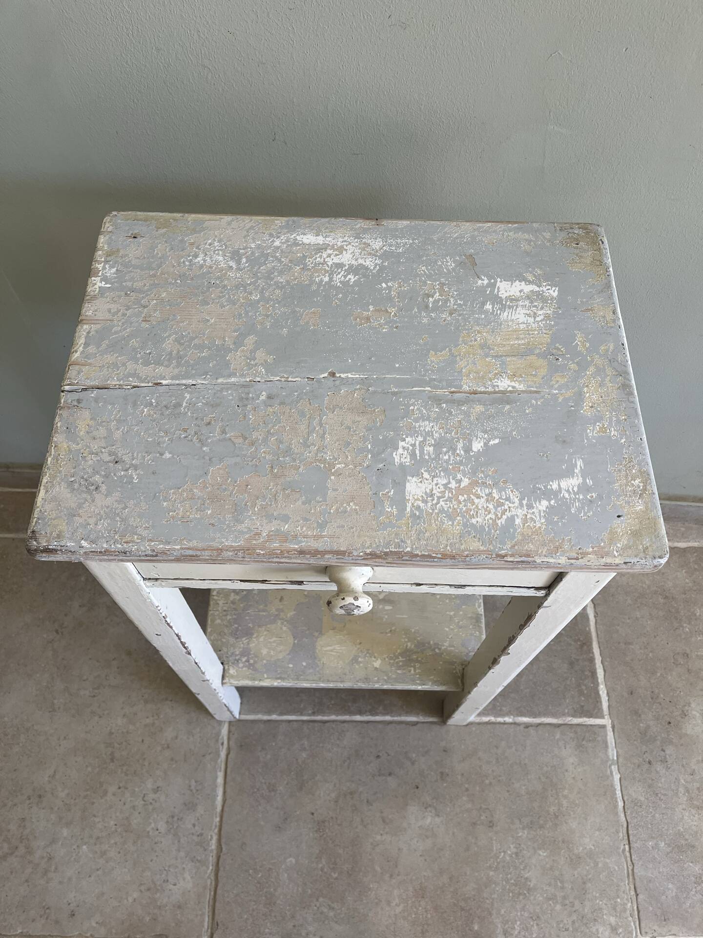 Console ancienne esprit maison de campagne 
