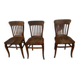 Maurice Lacour solid oak chair