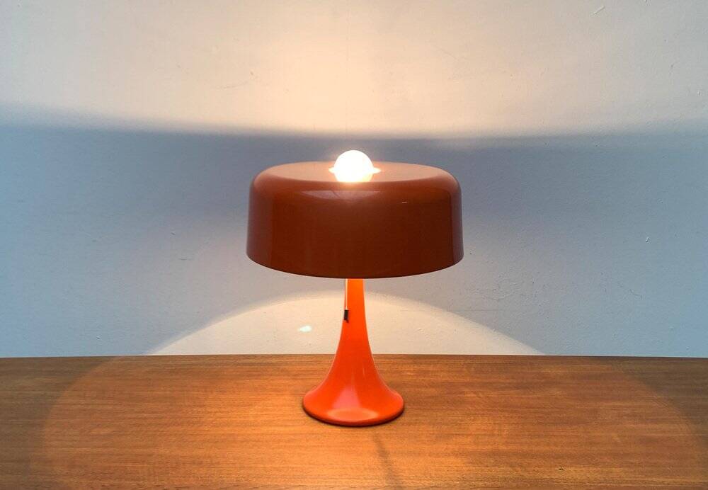 Mid-century space age mushroom table lamp, 1960s