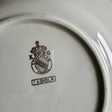 Set of 12 vintage deep plates - Fabiola model from Lunéville -