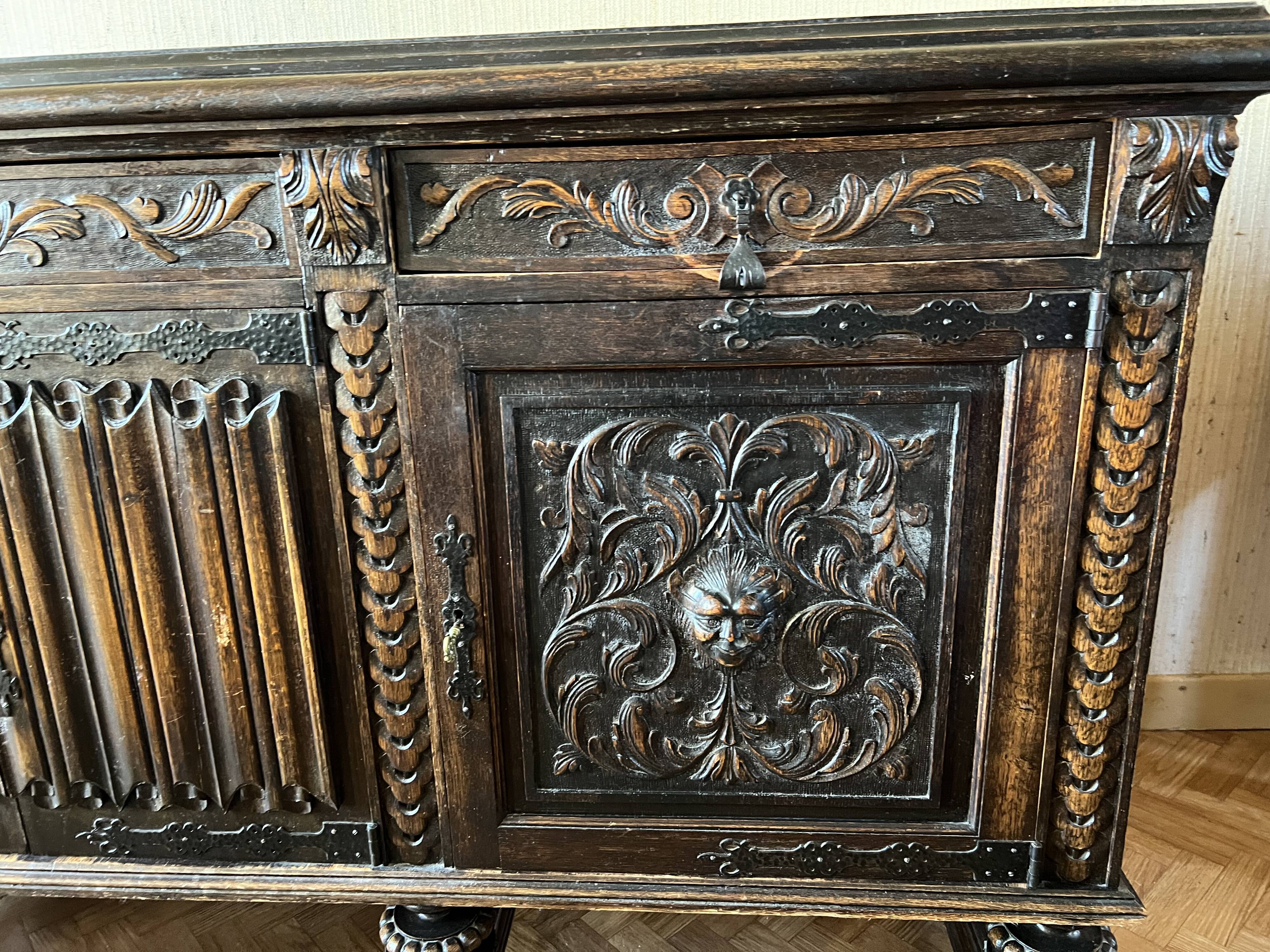 Spanish Renaissance Enfilade Buffet
