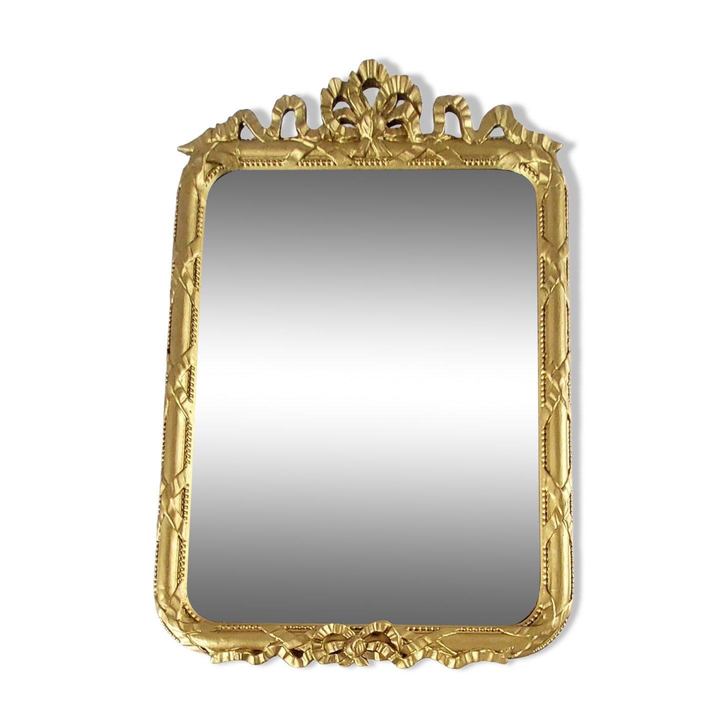 Miroir doré 64x43cm