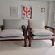 Paire de fauteuils scandinaves