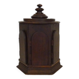 Old wooden cigar and cigarette cellar, carousel, snuff. 40s 50s