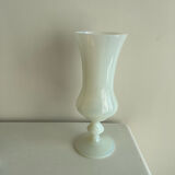 Set of 3 opaline vases