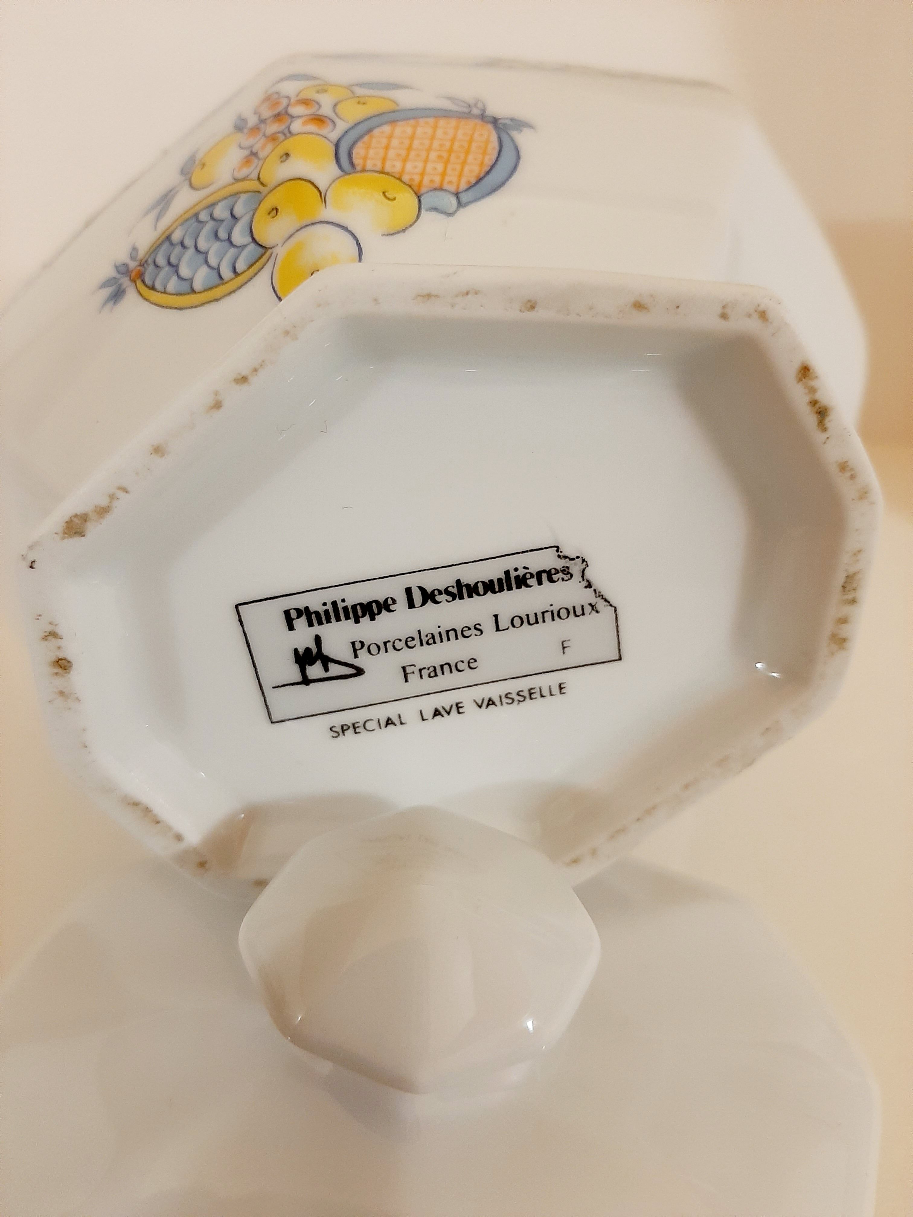 Porcelain sugar maker Philippe Deshoulieres