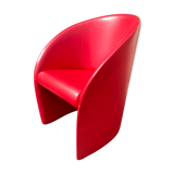 Fauteuil Massimo Vignelli Poltrona Frau 1980