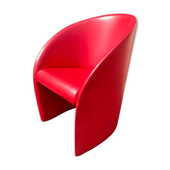 Fauteuil Massimo Vignelli Poltrona Frau 1980