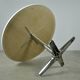 Modern vintage dining table with chrome star base by pastoe, 1970s