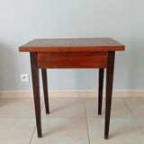 Solid oak table early XXth