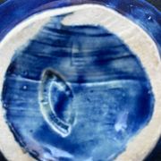 Heart ashtray Annecy pottery Saint-Jorioz