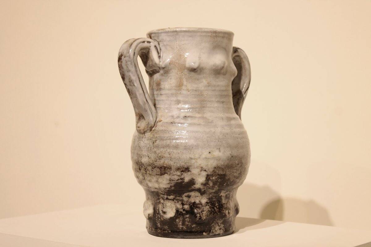 Important vase in ceramic - Alexandre Kostanda for Louis Giraud, Vallauris