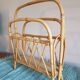 Magazine rack Vintage rattan