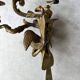 Pair of bronze wall sconces with parrots, early 20th century.