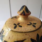 Old covered pot