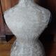 Mannequin couture wasp size blacked wood Napoleon lll