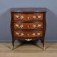 Petite commode en marqueterie, style Louis XV – milieu XIXe