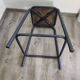 Stool industrial workshop metal steel wood vintage