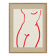 Female figure giclee art print, 50x70cm