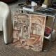 Cubist abstraction by Erik Tibau, 1970s