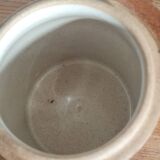 Pair of stoneware grease pots