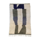 Moroccan Berber carpet Beni Ouarain ecru with colorful patterns 264x164cm