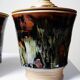 Pair of vintage 80s-90s Japanese-style stoneware pots, studio pottery, handcrafted and signed
