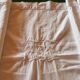Old monogrammed fabric