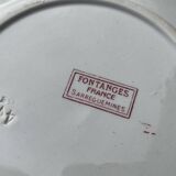 Lot de 6 assiettes  plates  anciennes variées
